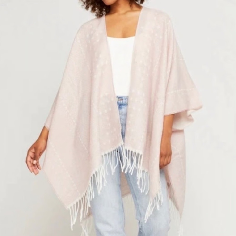 Gentle Fawn Blush Kimono Wrap